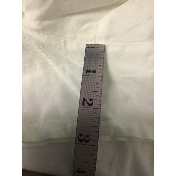 THE NINES BY HATCH XXL maternity white shorts elastic waist flat front NWT B57 - Picture 9 of 9